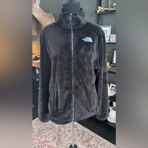 North Face black fleece